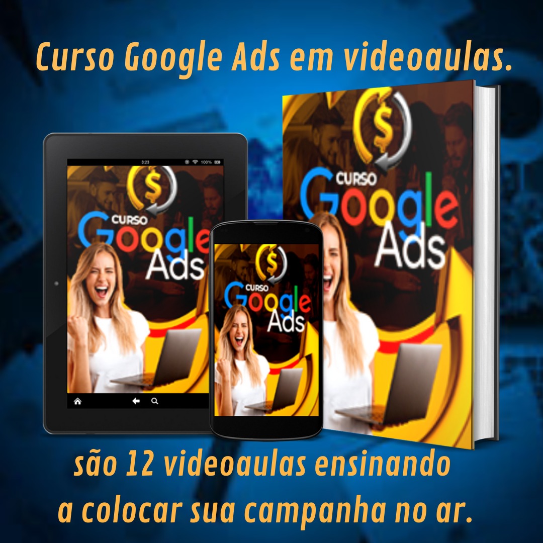 são 12 videoaulas ensinando a colocar sua campanha no ar.